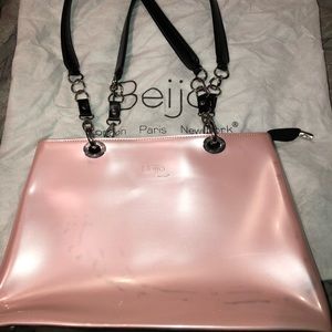 Beijo Pink & Black Purse